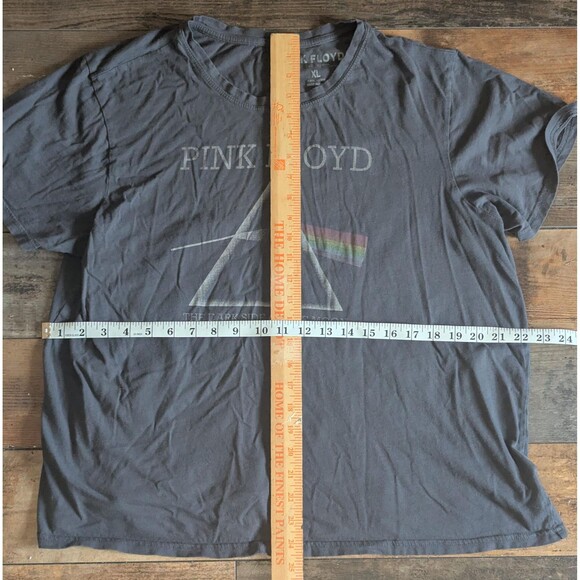 Pink Floyd Dark Side of the Moon T-Shirt XL Gray Band Tee - Picture 3 of 4